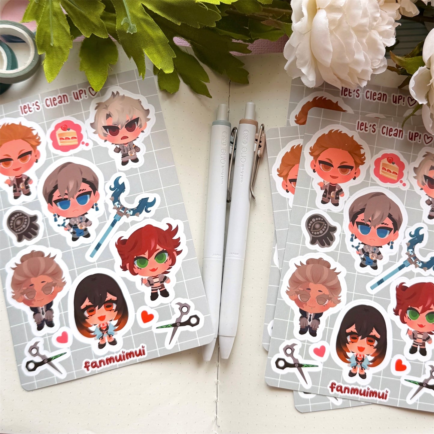 Gachi Vinyl Sticker Sheet (A6)