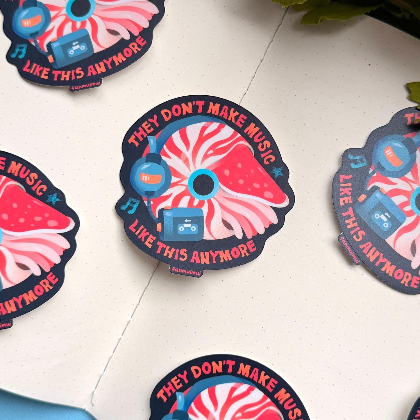 Nautilus Music Sticker