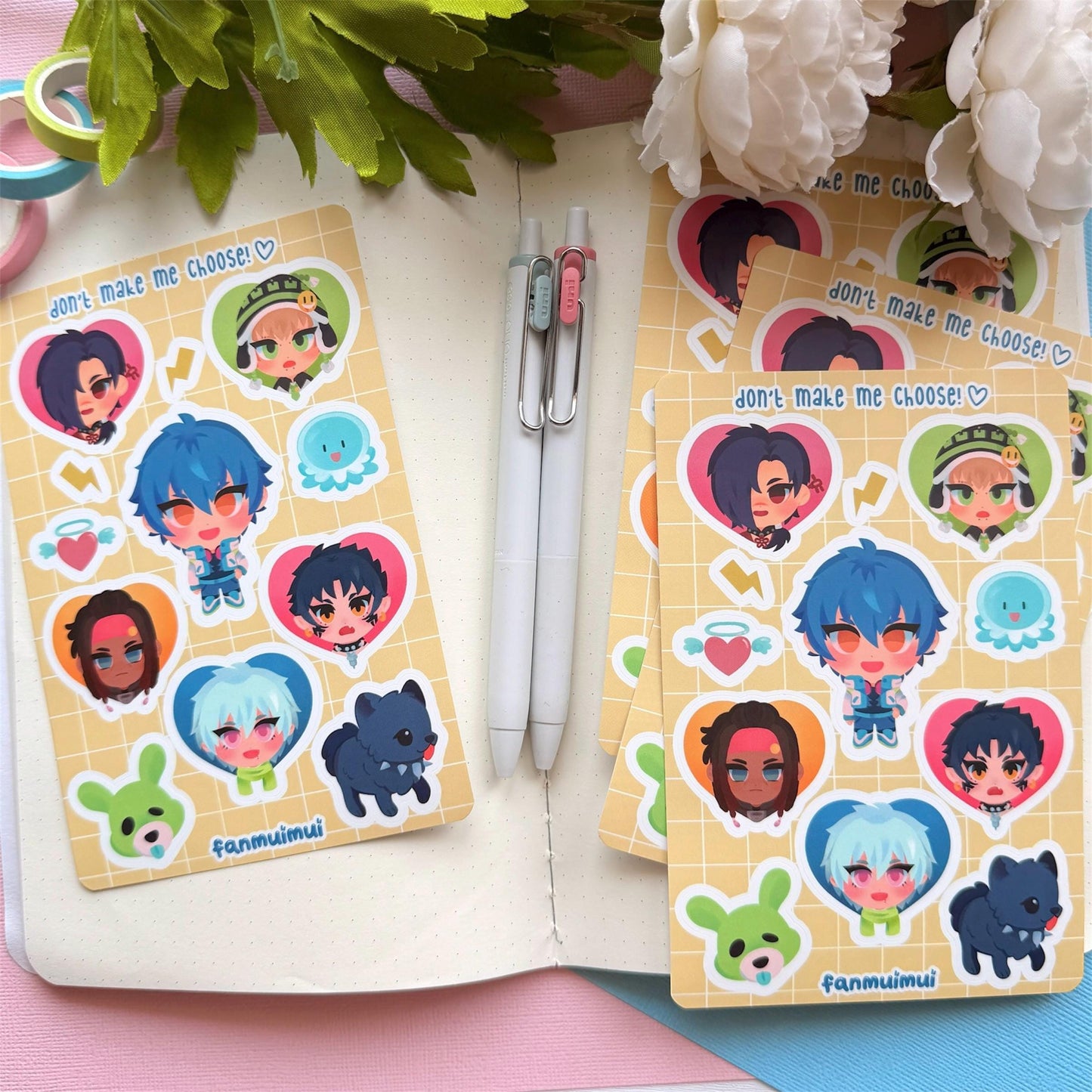DMMD Vinyl Sticker Sheet (A6)
