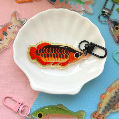 Arowana 2.5" Acrylic Charm