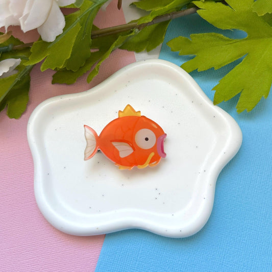 Magic Fish Acrylic Hair Clip