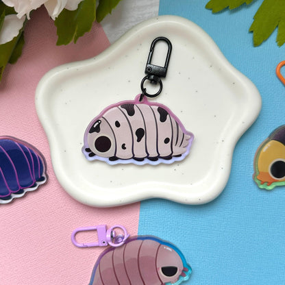 Pill Bug | Isopod 2.5" Acrylic Charm