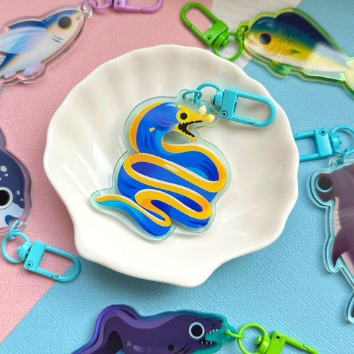 Ribbon Eel 2.5" Acrylic Charm