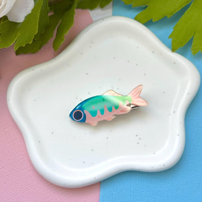 Pale Chub Acrylic Hair Clip