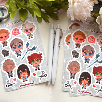 Gachi Vinyl Sticker Sheet (A6)