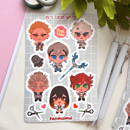 Gachi Vinyl Sticker Sheet (A6)