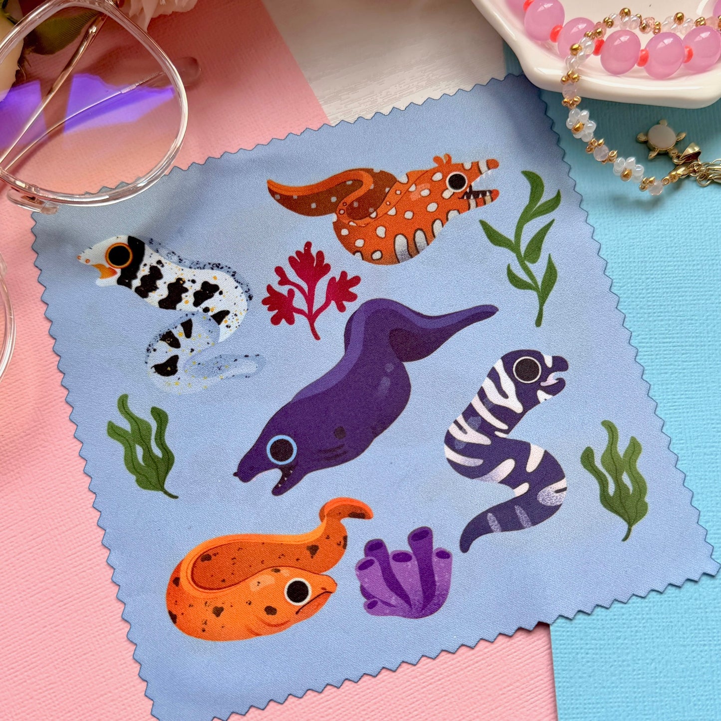Eels Microfiber Cleaning Cloth
