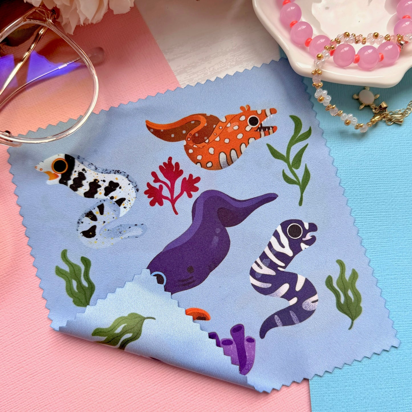Eels Microfiber Cleaning Cloth