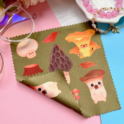 Mushroom Microfiber Cleaning Cloth