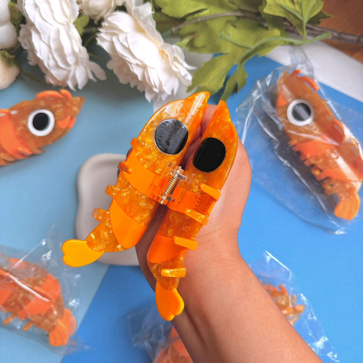 Shrimp Hair Claw