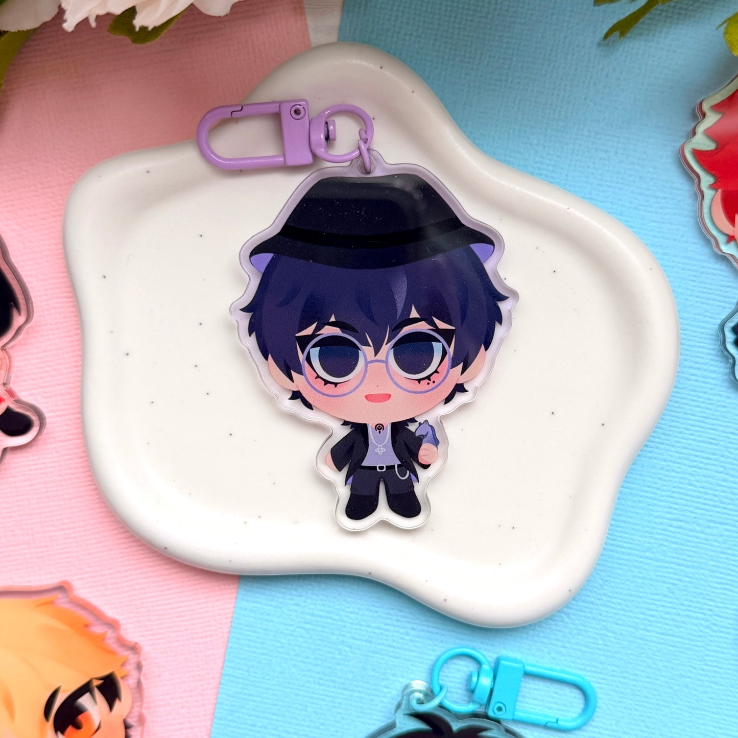 Link Click Acrylic Charms