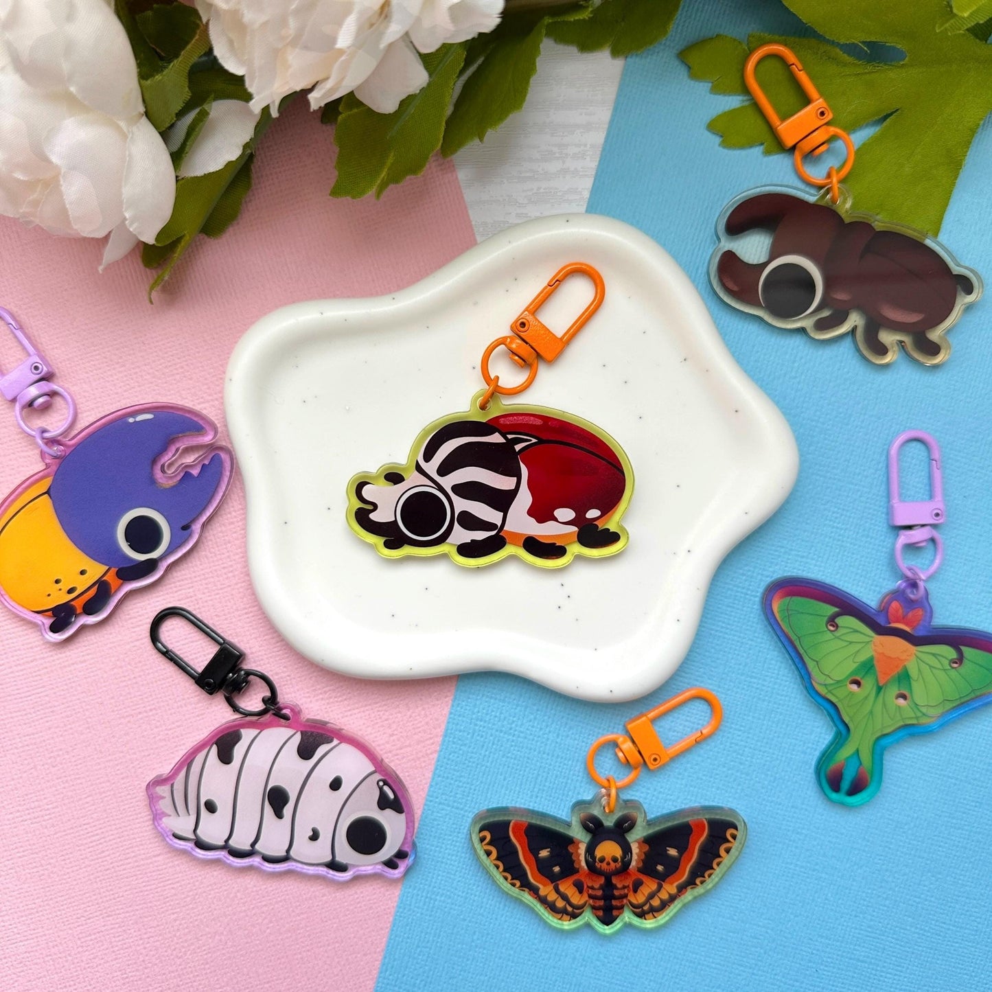 Goliath Beetle 2.5" Acrylic Charm