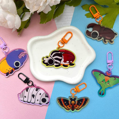 Goliath Beetle 2.5" Acrylic Charm
