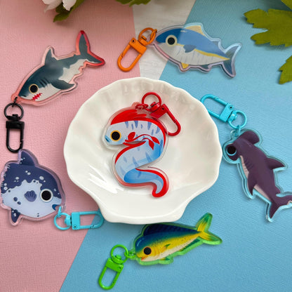 Oarfish 2.5" Acrylic Charm