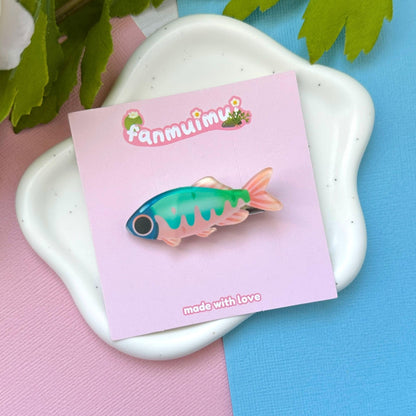 Pale Chub Acrylic Hair Clip