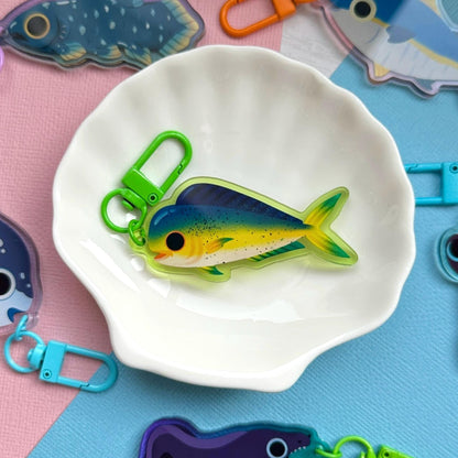 Mahi Mahi 2.5" Acrylic Charm