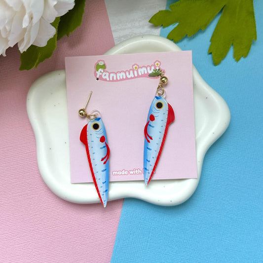 Oarfish Acrylic Earrings