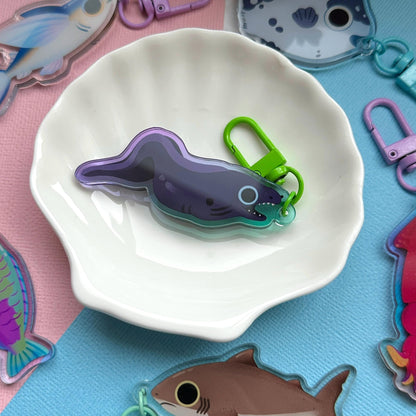 Moray Eel 2.5" Acrylic Charm