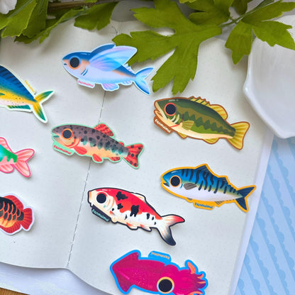 Fish Collection 2 Vinyl Stickers