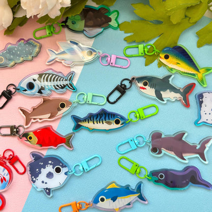 Humpback Whale 2.5" Acrylic Charm