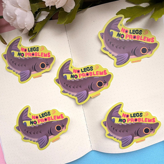 Sturgeon | No Legs, No Problems Sticker