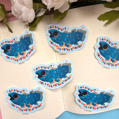 Coelacanth | I'm Perfect Sticker