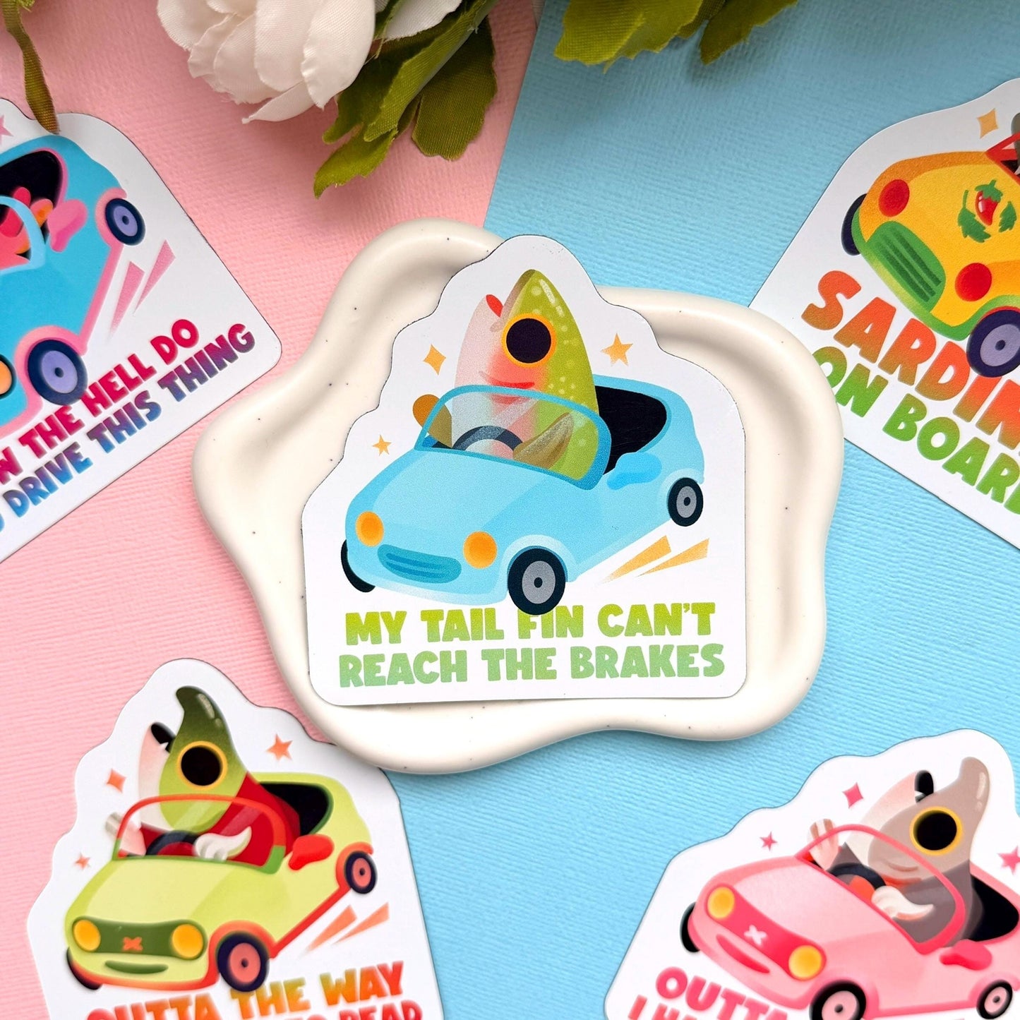 Rainbow Trout 3.5" Bumper Magnet