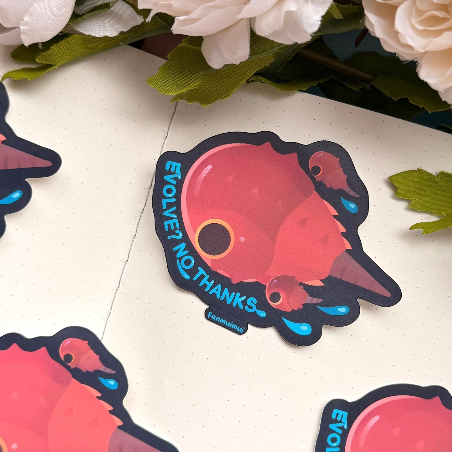 Horseshoe Crab | Evolution? No Thanks Sticker