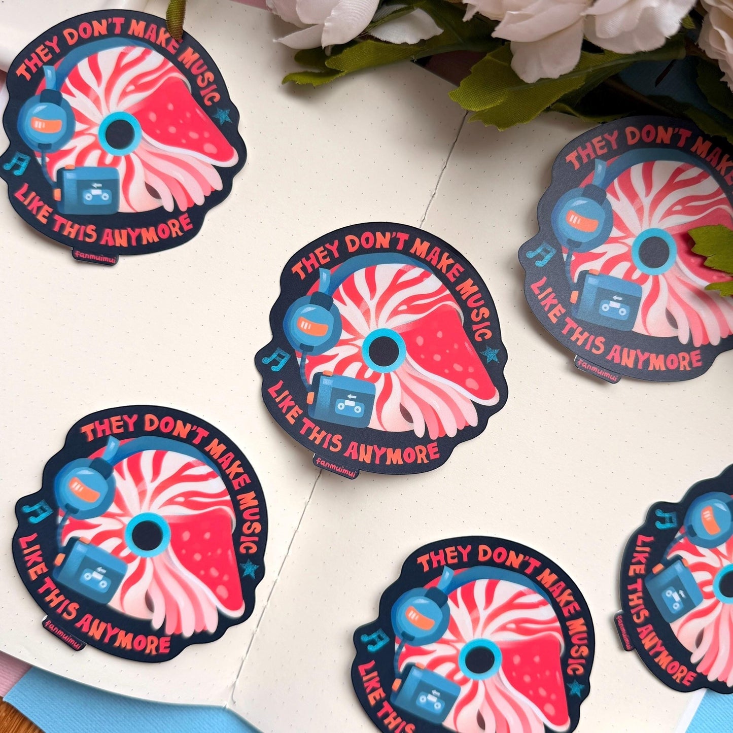 Nautilus Music Sticker