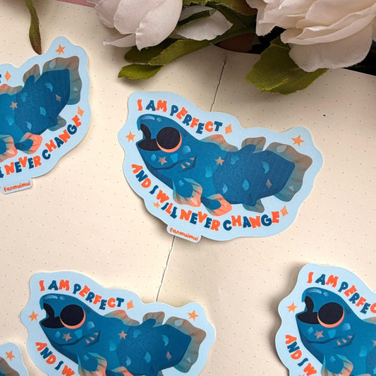 Coelacanth | I'm Perfect Sticker