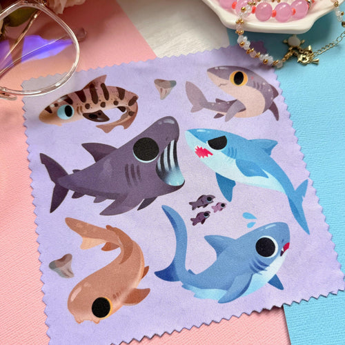 Sharks Microfiber Cleaning Cloth