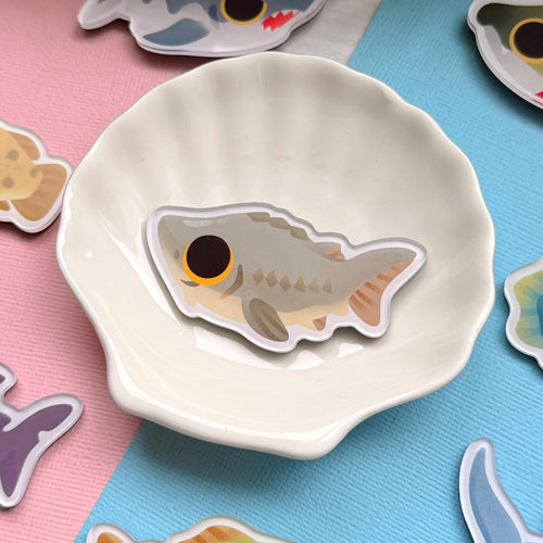 Sturgeon 2.5" Acrylic Fridge Magnet