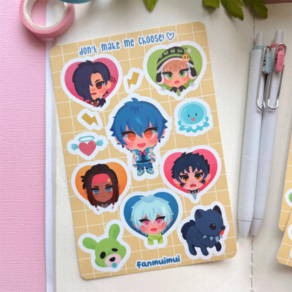 DMMD Vinyl Sticker Sheet (A6)